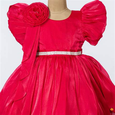 Buy Rani & Black Puffy Girls Frock – Mumkins