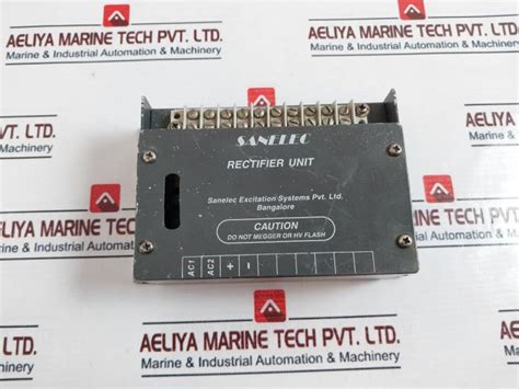 Sanelec 010109 Rectifier Unit – Aeliya Marine