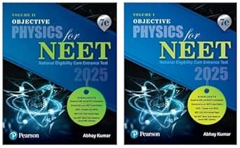 Buy 2025 - Objective Physics Vol I & II| Based on NMC and NCERT ...