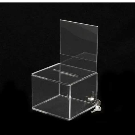 Acrylic Donation Boxes - Acrylic Suggestion Box Manufacturer from Mumbai