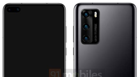 Huawei P40 Renders Show A Camera Module Similar To Samsung Galaxy S20 ...