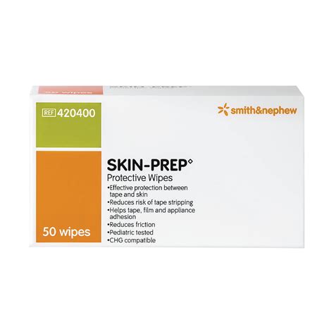 Smith Nephew Skin Prep Wipes Protective Dressing Wipes Skin Barrier ...