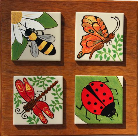 Painting Ceramic Tile Art Project at Dean Morneau blog