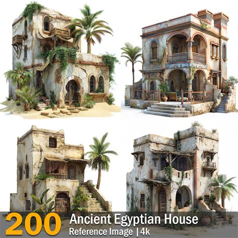 Ancient Egyptian House | Reference Images | 4K, on ArtStation at https ...