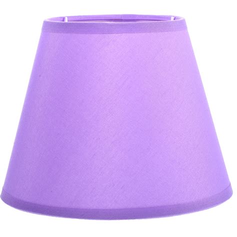 CIMAXIC Fabric Pendant Lamp Shade Purple Round Decorative Effect for ...