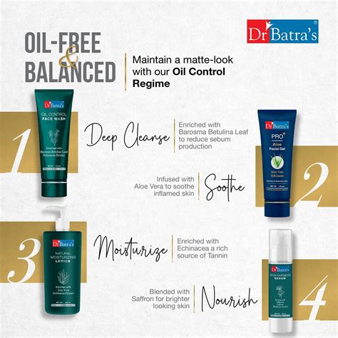 Dr.Batra's Oil Control Regime – Dr Batra's