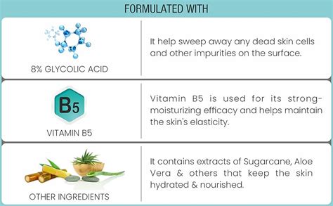 St.Botanica Aha Glycolic Acid 8% + Pro Vitamin B5 Skin Peel, 20ml with ...