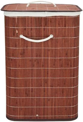 Royal Wood Sheesham Wood Material Wooden Laundry Basket in-wood handle ...