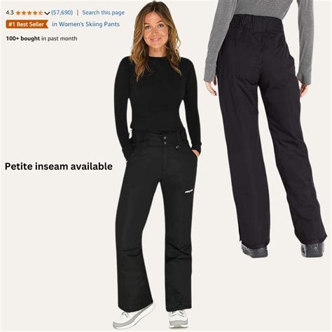 11 Best Petite Ski Pants for Women (Flattering, Warm & Actually Short ...