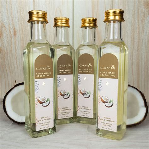 Cold Pressed Coconut Oil Extra Virgin 100ML – CAMIA