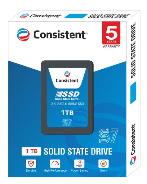 Consistent 2.5 1 TB SSD with SATA III Interface, 6Gb/s,Read/Write Spee ...
