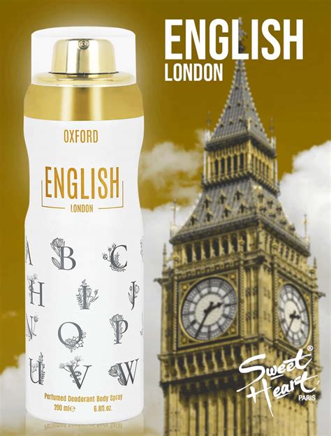 Buy SWEET HEART OXFORD LONDON ENGLISH (WHITE) DEODORANT PERFUMED ...