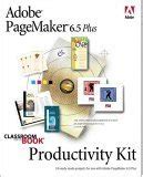 Buy Adobe PageMaker 6.5 Plus Productivity Kit (Classroom in a Book ...
