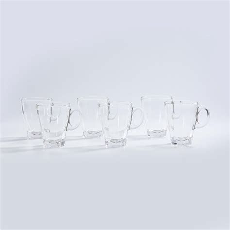 Buy OCEAN 6-piece Solid Round Coffee Mug set -355 ml from Ocean at just ...