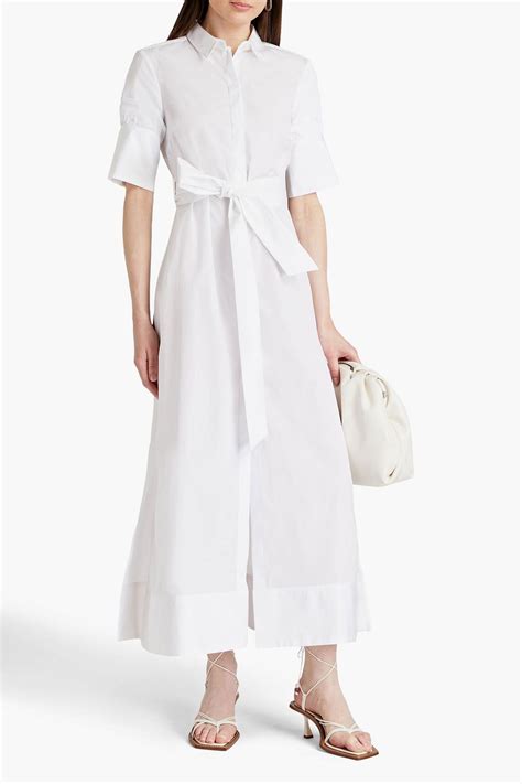 BITE STUDIOS Cotton-poplin maxi shirt dress | THE OUTNET
