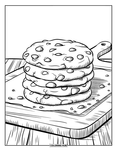 100+ Cookie Coloring Pages for Kids & Adults (Free Printable PDFs)