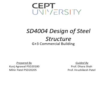 G+3 Low Rise Commercial Building | CEPT - Portfolio