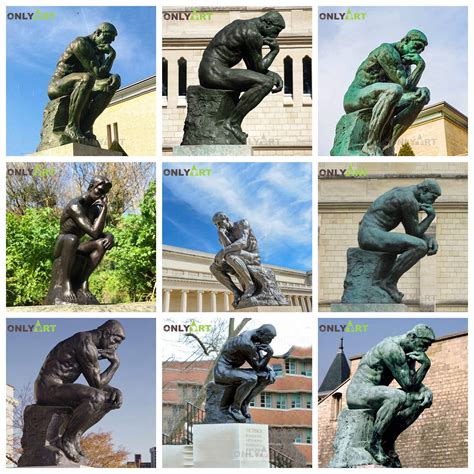 Where is the thinker statue? Thinking statue meaning? | onlyart sculpture co.,ltd