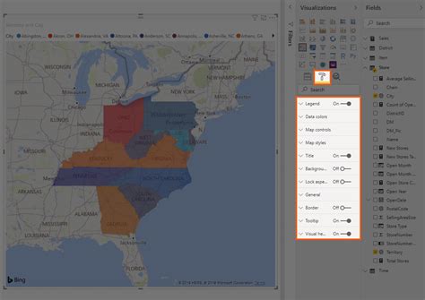 Creating a Map in Power Bi 的图像结果
