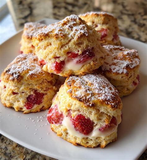 Strawberry Scones: 10 Steps to Joyful Baking Bliss – Vihaad Przepisy