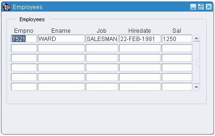 11G Form Oracle Tutorial 的图像结果