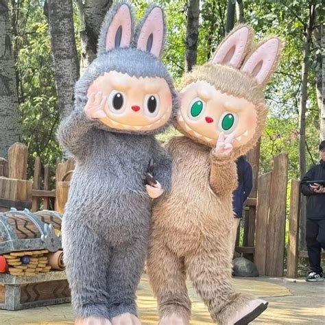 Costume performance Hot labubu doll costume rabbit LABUBU elf cartoon ...