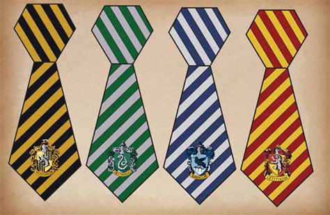 Printable Harry Potter Tie