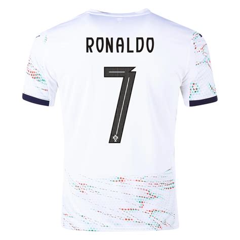 Puma Portugal Cristiano Ronaldo Authentic Away Jersey 25/26 (Puma Whit ...