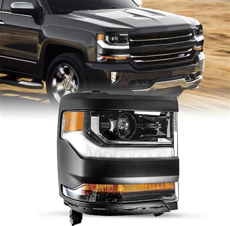Amazon.com: SOCKIR HID/Xenon Fit for 2016 2017 2018 Chevy Silverado ...