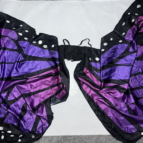 Iheartraves purple butterfly wings Never... - Depop