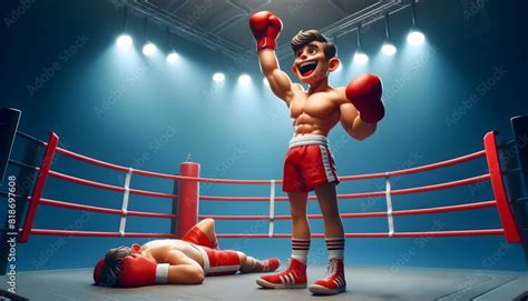 Cartoon Boxing Knockout 的图像结果