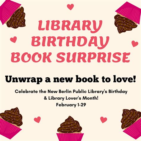 Library Birthday Book Surprise | New Berlin Public Library