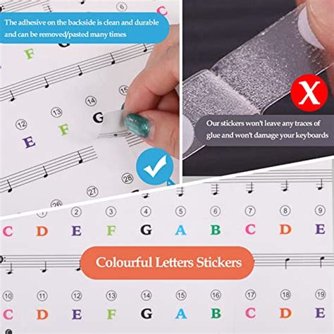 Image result for 36 Key Keyboard Notes Stickers