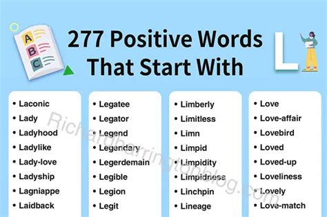 274 Positive Words That Start with L (Definitions and Examples Included ...