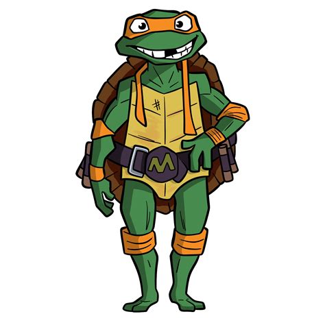 Teenage Mutant Ninja Turtles Michelangelo Drawing