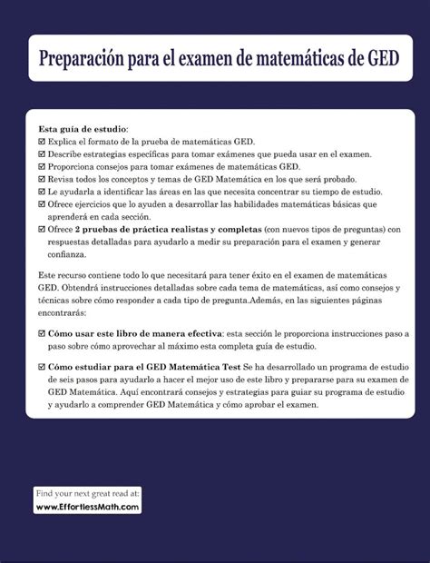 GED Preparación Para El Examen De GED: La Guía Definitiva Para GED ...