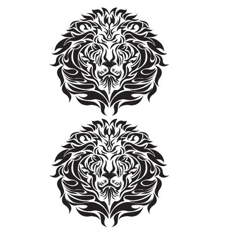 Voorkoms Angry Tiger Tattoo Men and Women Temporary Body Tattoo ...