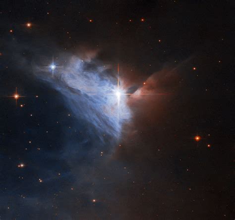 Hubble Spots Beautiful Emission Nebula in Monoceros | Sci.News