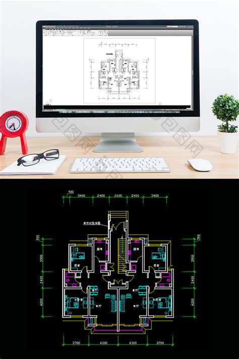 欧式室内设计装修平面图，CAD建筑图纸免费下载 - 易图网