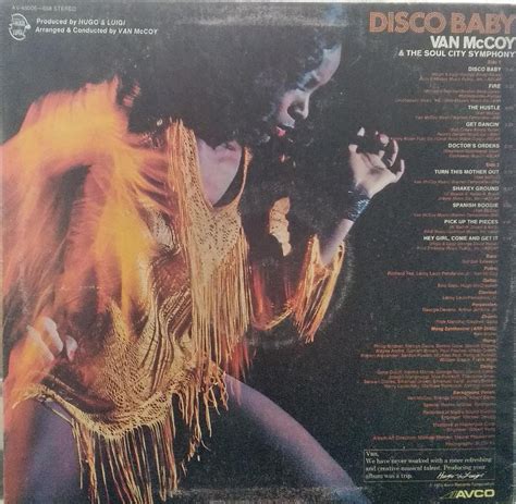 "DISCO BABY VAN MCCOY & THE SOUL CITY SYMPHONY" English vinyl LP ...