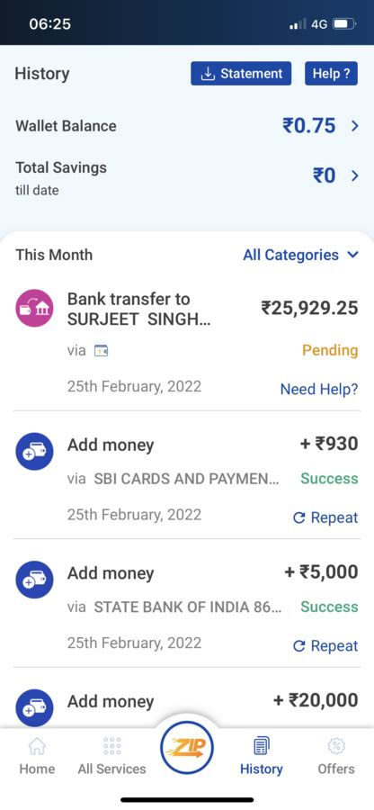 Mobikwik — MobiKwik wallet to bank transfer not successful