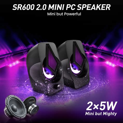 ELEGIANT SR600 USB 20 Channel Computer Speakers with India | Ubuy