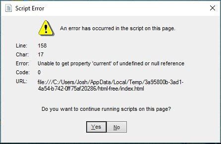 Image result for How to Fix Script Error Message