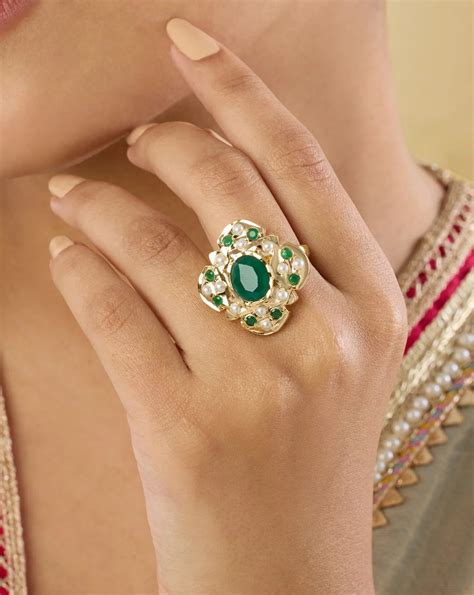 Kyari Jadau Ring – indinoor
