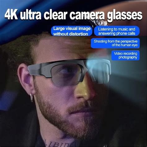 4K Smart Glasses Bluetooth With Camera Audio Headset India | Ubuy