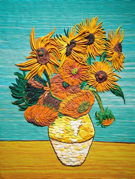 Images Of Van Gogh Sunflower Paintings - SUNFLOWER