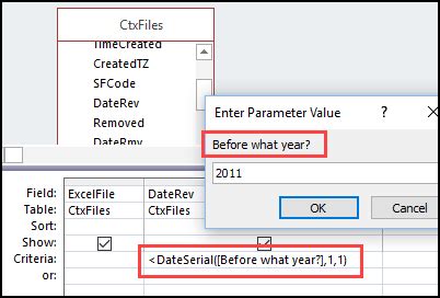 Image result for Access Query Criteria Examples