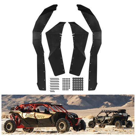 Buy KIWI MASTER Fender Flares Extensions Compatible for 2017-2024 Can ...