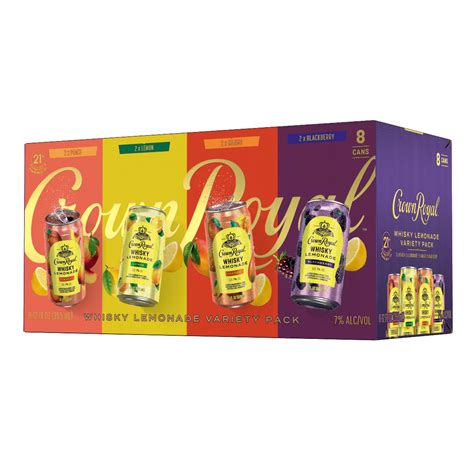 Crown Royal Whiskey Lemonade Variety RTD Cocktails – Barbank