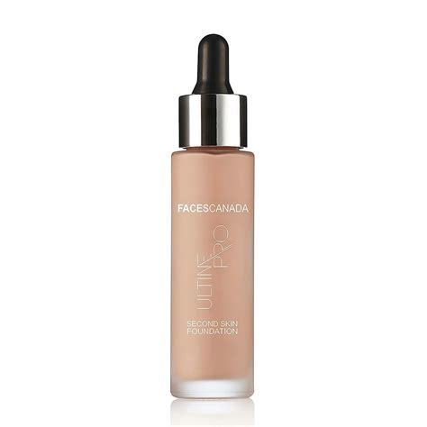 Buy FACES CANADA Ultime Pro Second Skin Foundation - Natural 02, 30ml ...